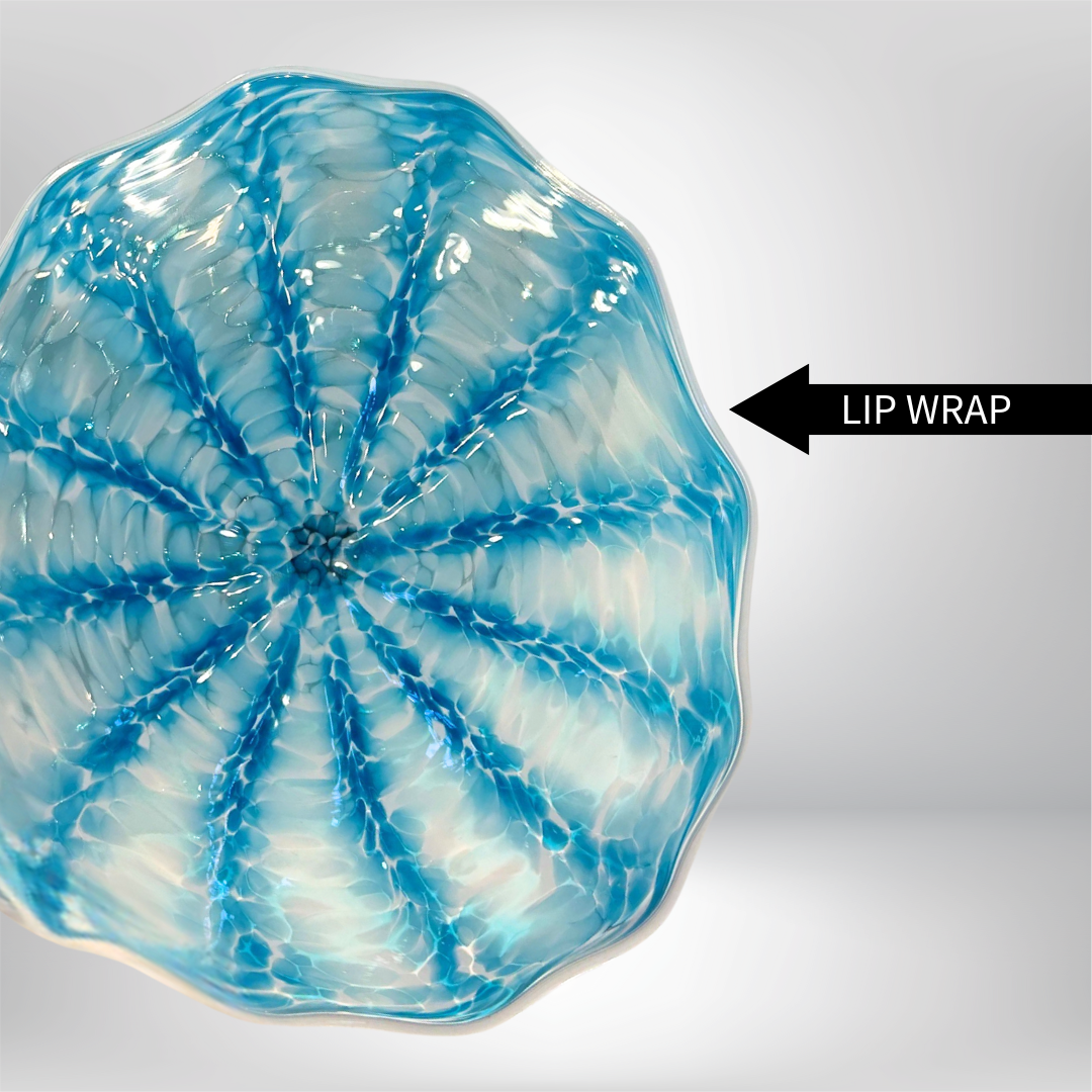 Speckled Wall Plate | Third Degree Glass Factory