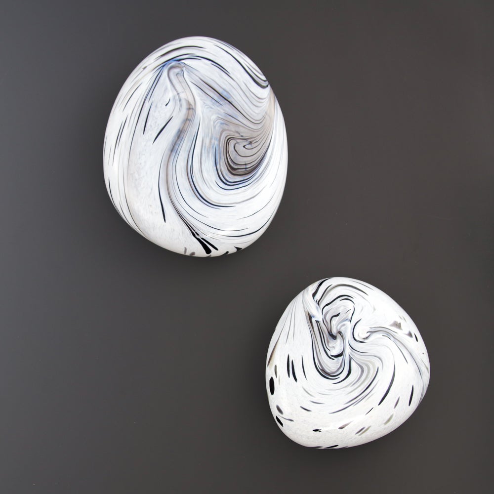 White Marble Wall Rock | Third Degree Glass Factory