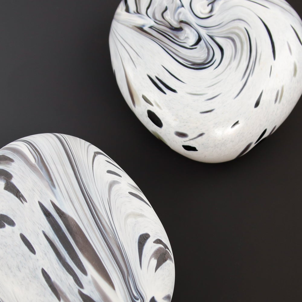 White Marble Wall Rock | Third Degree Glass Factory