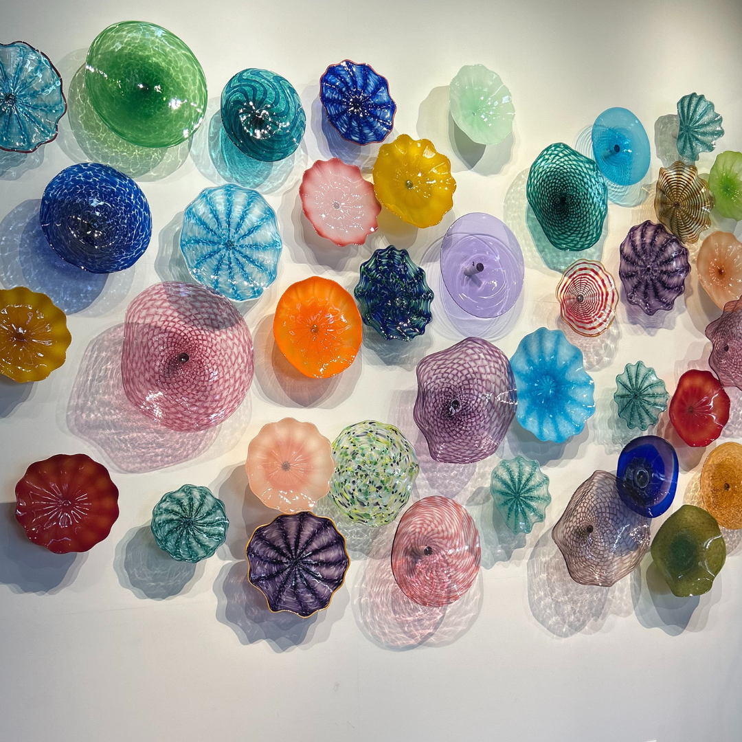 Speckled Wall Plate | Third Degree Glass Factory