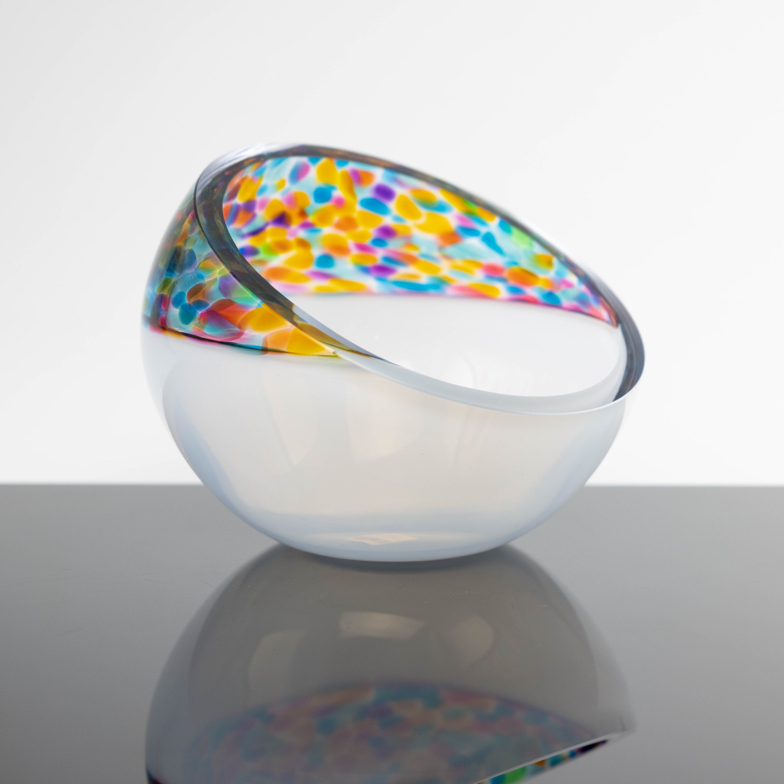Unity ceremony incalmo sphere by third degree glass third degree